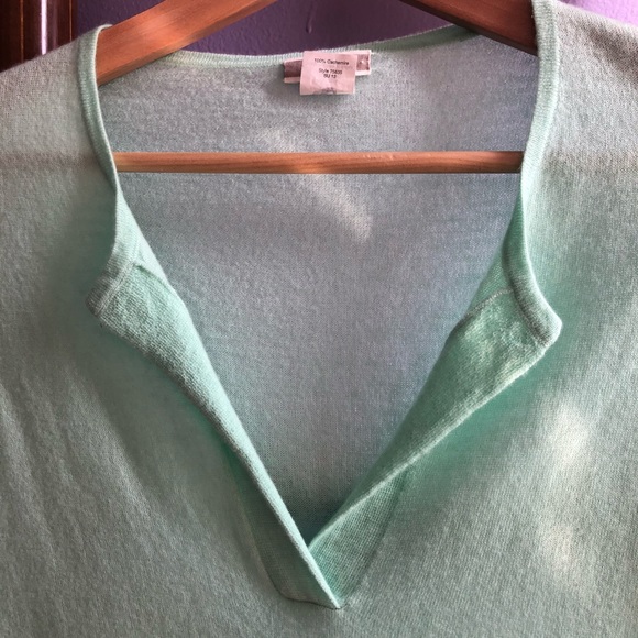 J CREW Cashmere Short Sleeve Sweater M - Picture 4 of 10